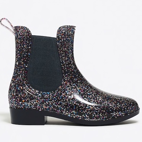 J. Crew Other - Girls' glitter jelly rain boots